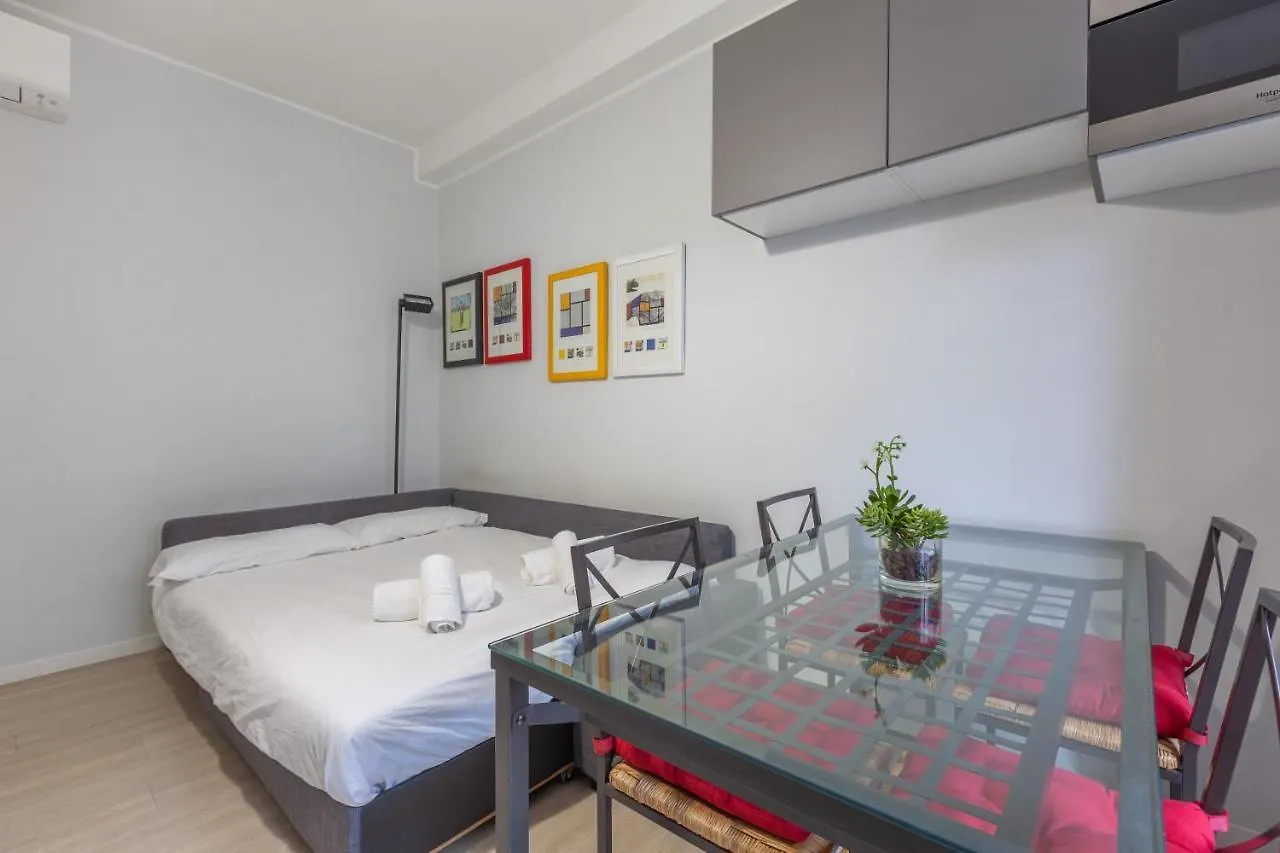 밀라노 Darsena Navigli Apt - 800 M Far From P.Ta Genova M2 아파트 0*,